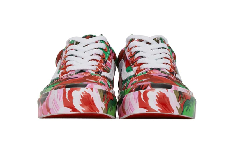 vans work floral