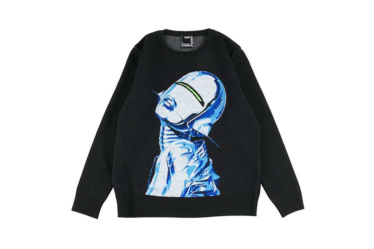 Hajime Sorayama & Knit Gang Council Craft “Sexy Robot” Knit Sweater