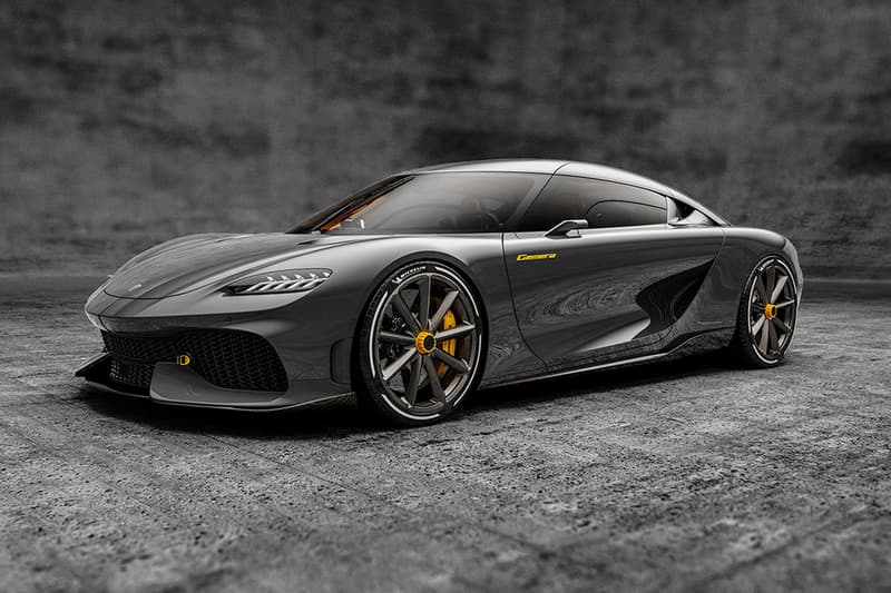 Koenigsegg's New Gemera Is the World's Craziest Four-Seater 1700 horsepower hybrid powertrain hypercar mega gt scissor doors