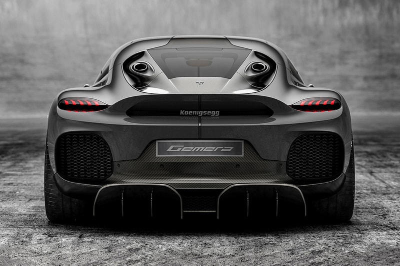 Koenigsegg's New Gemera Is the World's Craziest Four-Seater 1700 horsepower hybrid powertrain hypercar mega gt scissor doors 