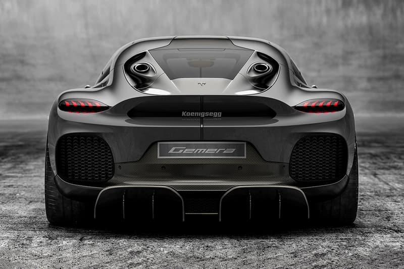 Koenigsegg's New Gemera Is the World's Craziest Four-Seater 1700 horsepower hybrid powertrain hypercar mega gt scissor doors