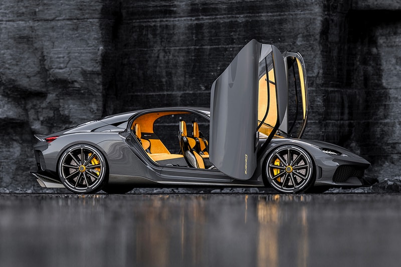 Koenigsegg's New Gemera Is the World's Craziest Four-Seater 1700 horsepower hybrid powertrain hypercar mega gt scissor doors 