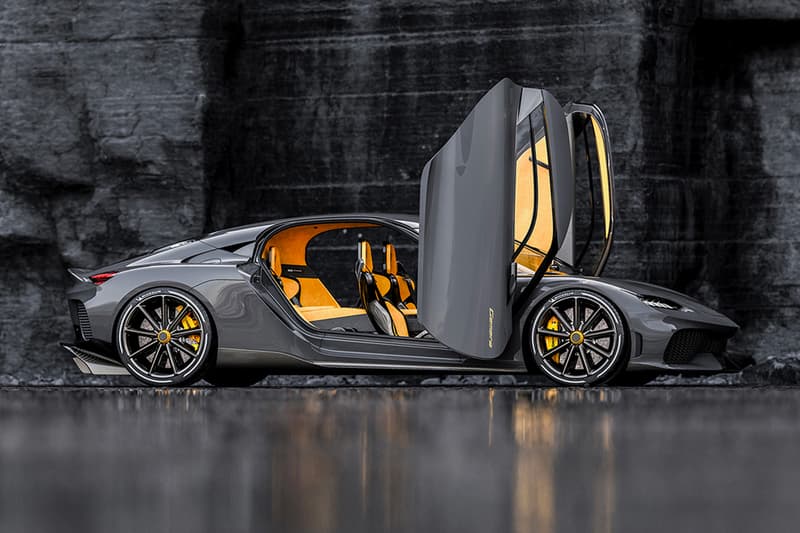 Koenigsegg's New Gemera Is the World's Craziest Four-Seater 1700 horsepower hybrid powertrain hypercar mega gt scissor doors