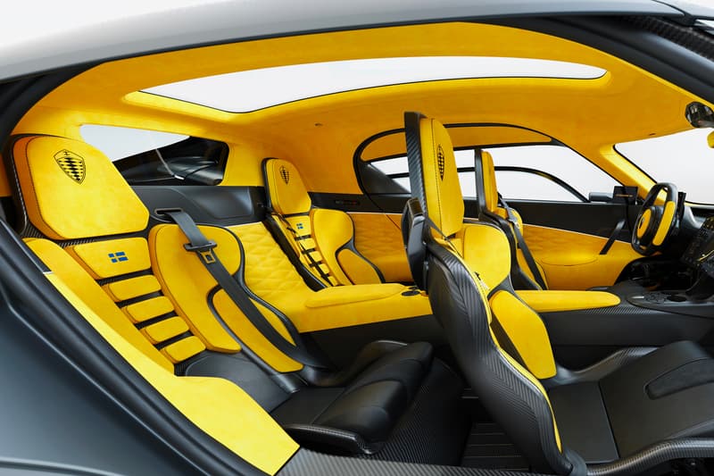 Koenigsegg's New Gemera Is the World's Craziest Four-Seater 1700 horsepower hybrid powertrain hypercar mega gt scissor doors