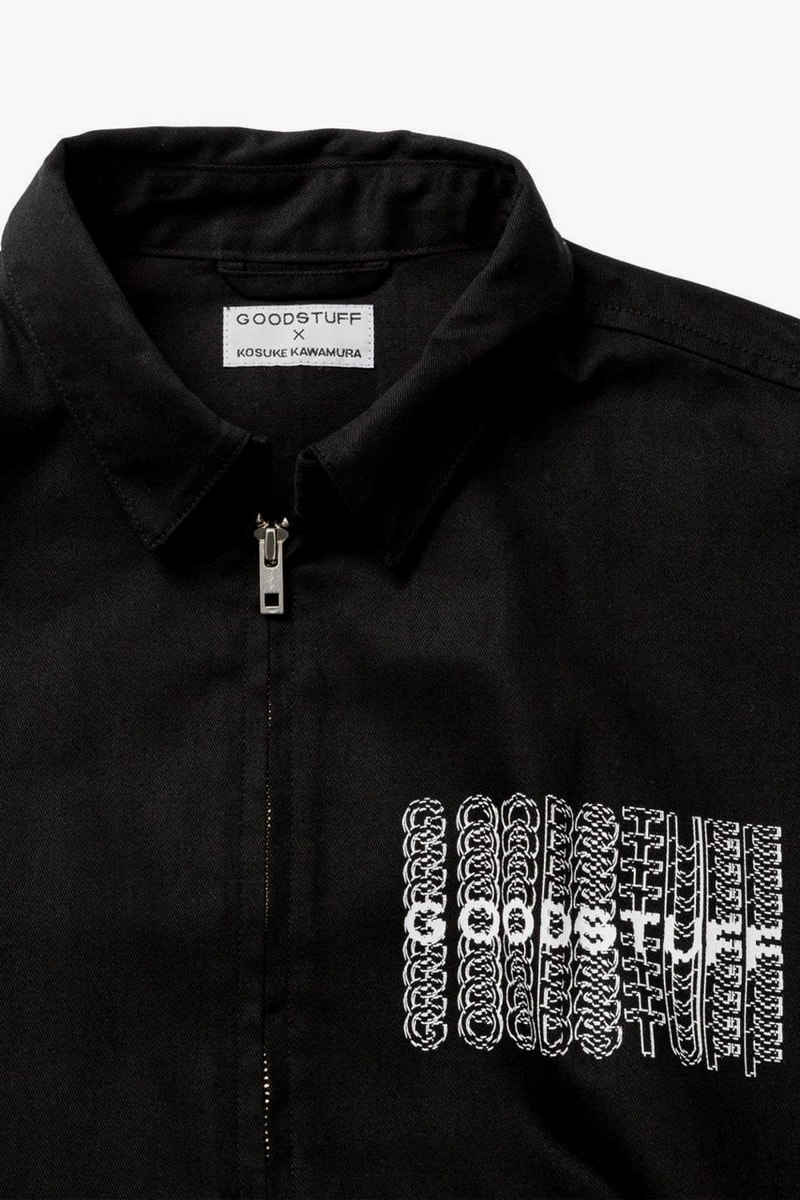 Goodhood x Kosuke Kawamura x F-LAGSTUF-F for fourstore goodstuff capsule collab store opening flagship flagstuff