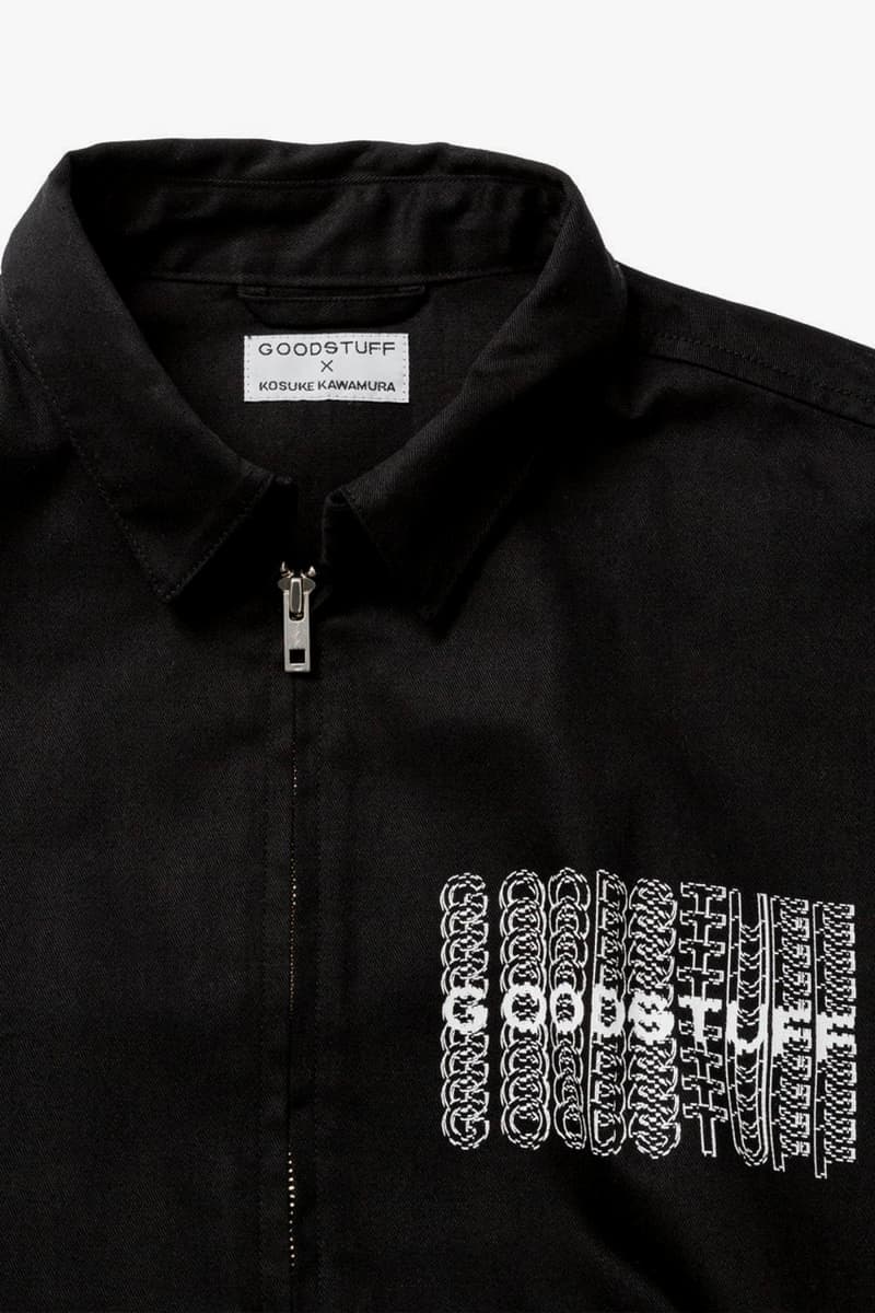 Goodhood x Kosuke Kawamura x F-LAGSTUF-F for fourstore goodstuff capsule collab store opening flagship flagstuff