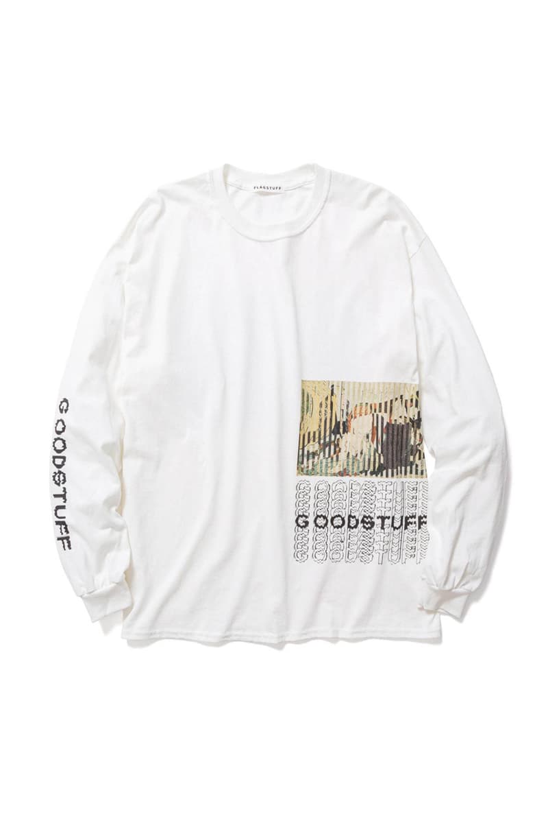 Goodhood x Kosuke Kawamura x F-LAGSTUF-F for fourstore goodstuff capsule collab store opening flagship flagstuff