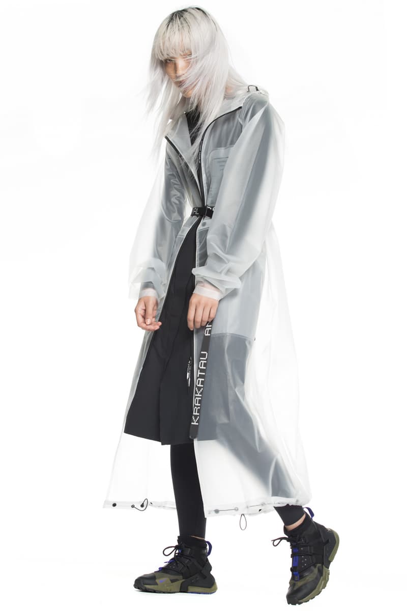 krakatau spring summer 2020 ss20 collection tech wear jackets raincoat graphene outerwear membrane strongest material