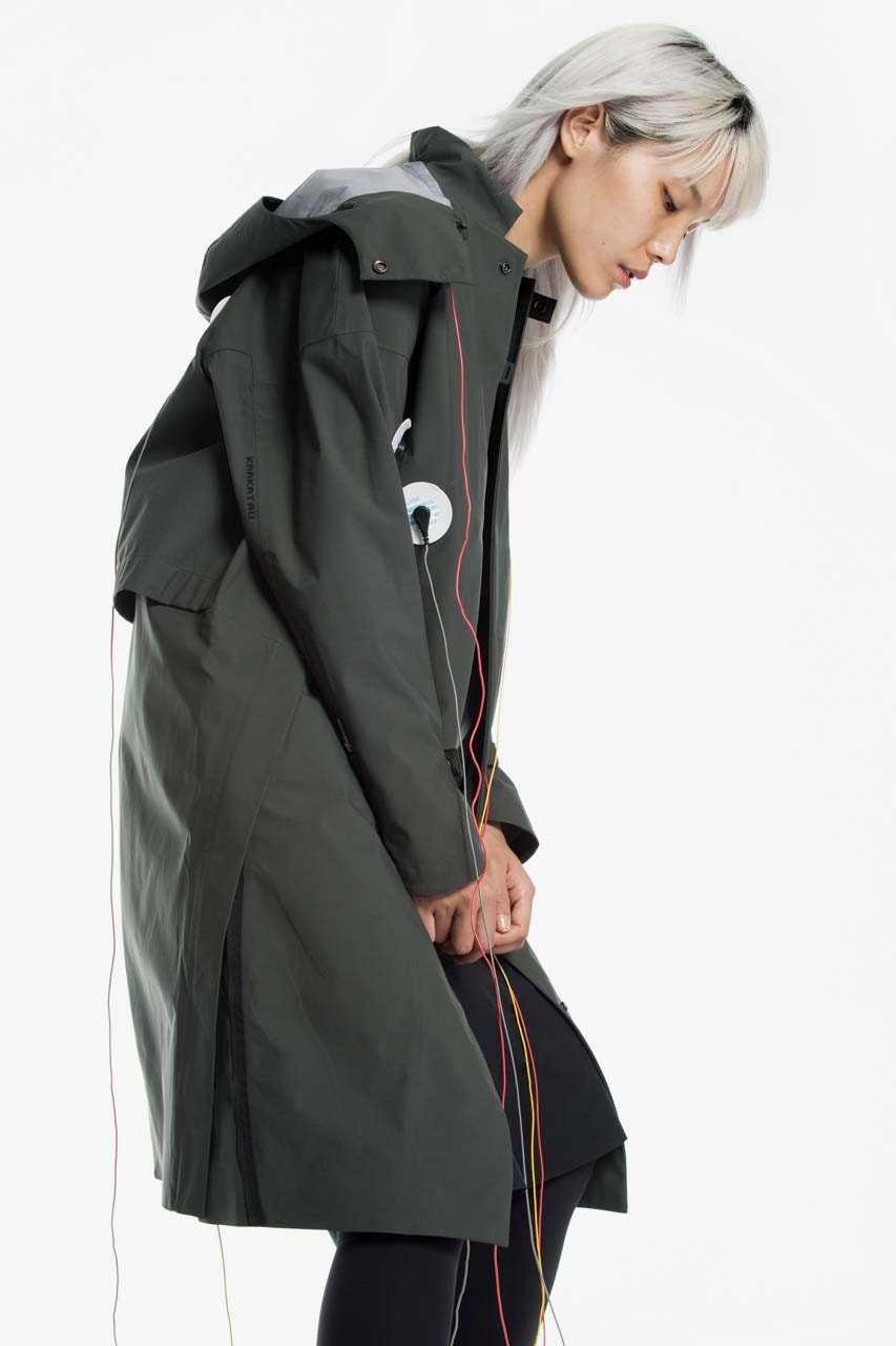 krakatau spring summer 2020 ss20 collection tech wear jackets raincoat graphene outerwear membrane strongest material