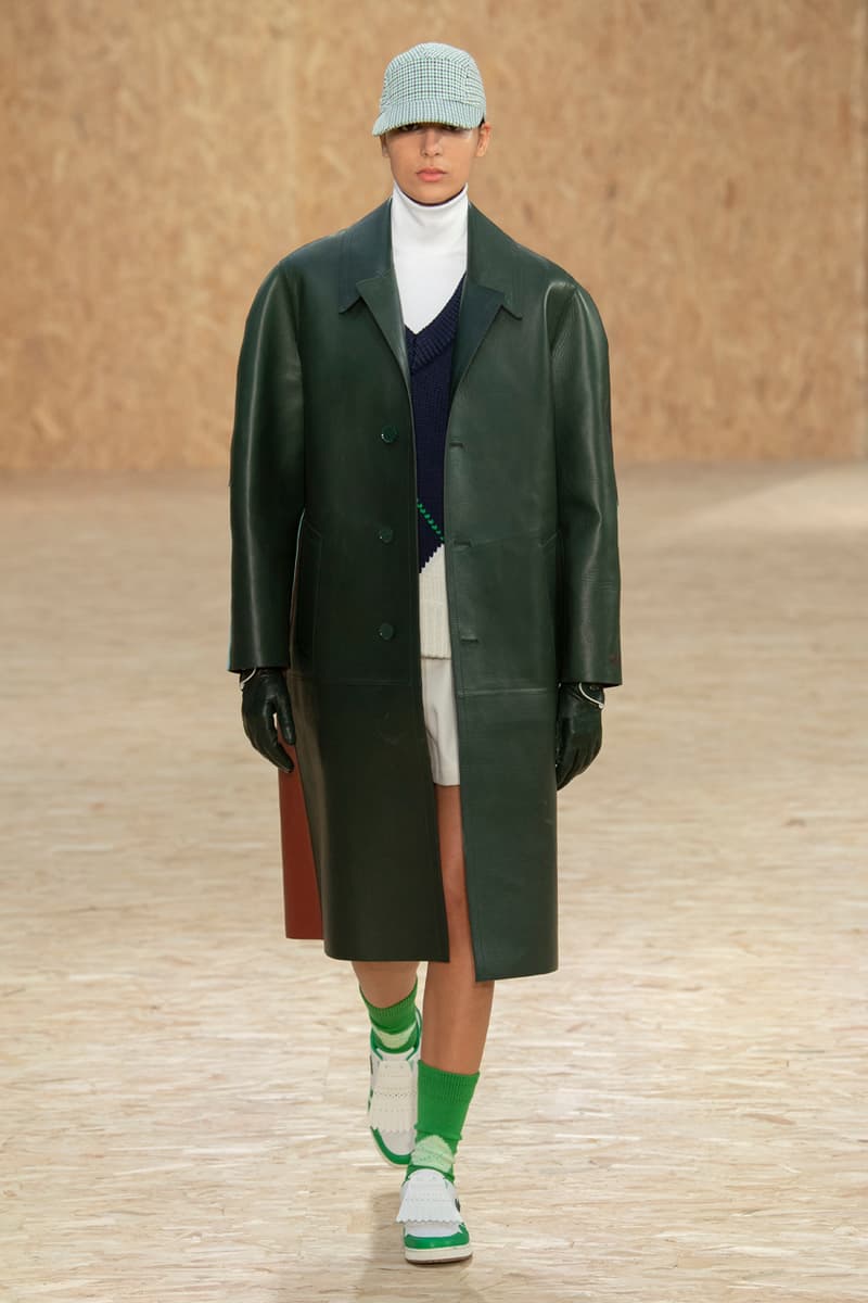 Lacoste Fall/Winter 2020 Runway Collection Blazers Jackets Blouses Trousers Crocodile Caddy Bags Jerseys L1212 Polos T-Clip Sneakers Vests Knitwear Caps