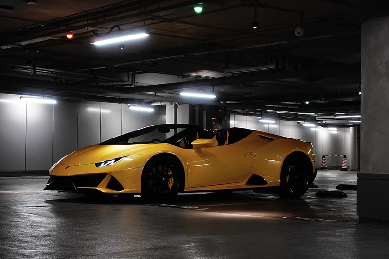 Lamborghini Huracán EVO Spyder Closer Look supercar raging bull drifting Dinamica Veicolo Integrata LDVI Geneva Motor Show Hong Kong