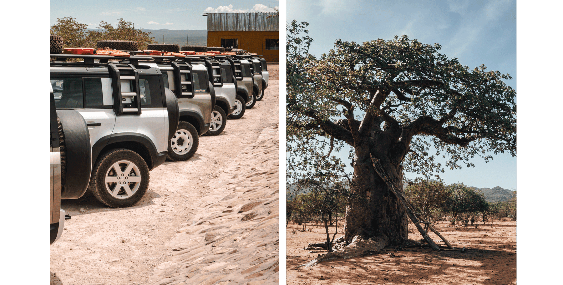 New Land Rover Defender in Namibia James Bond 2020 007 Africa South Africa Desert off-roading awd adventure