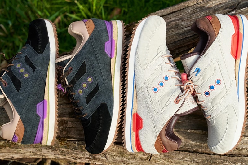 lapstone and hammer saucony courageous moc two rivers tan red blue black purple release date info photos price