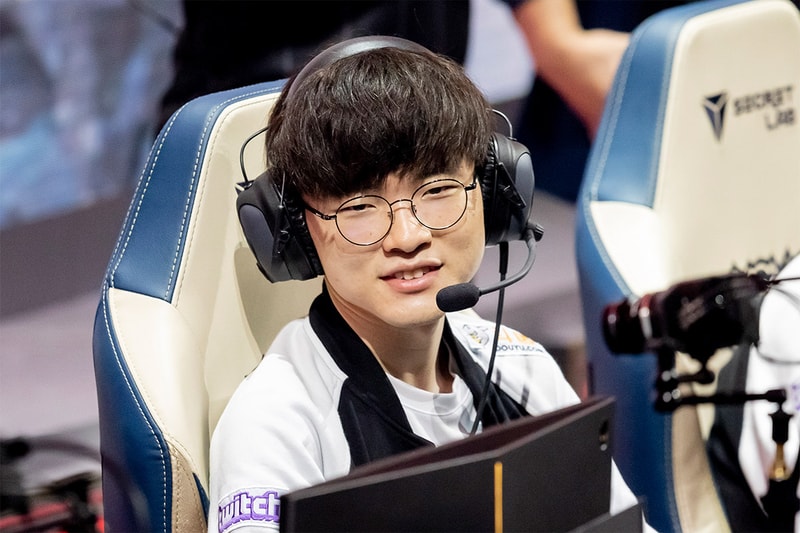 Faker, real name Lee Sang-hyeok, the top Korean esports League of News  Photo - Getty Images