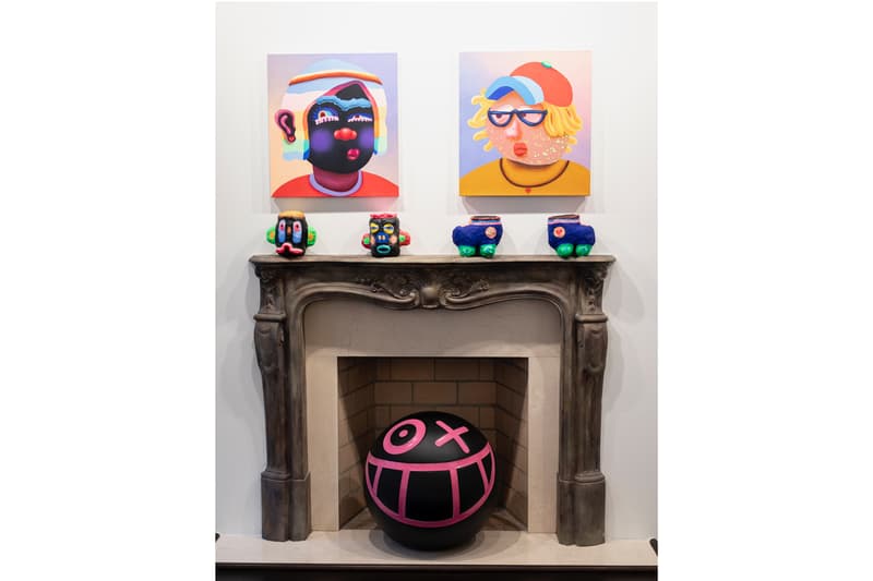 league oto exhibition padre gallery artwork george condo yayoi kusama kaws josh sperling takashi murakami