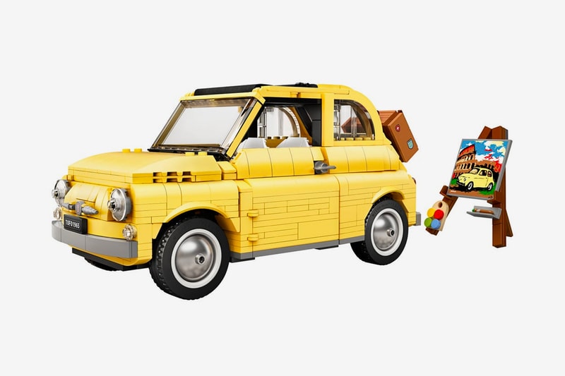 LEGO Creator Expert Fiat 500 Release cars Italian Rome Figures collectible classic automotive 