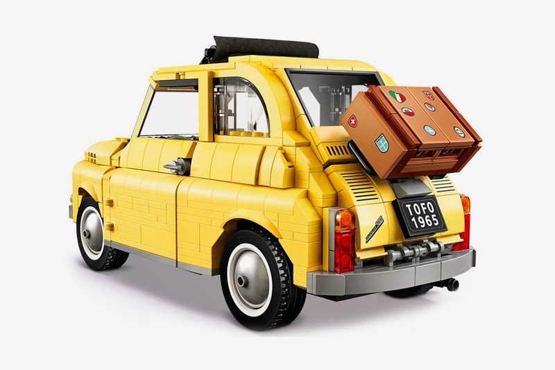 LEGO Creator Expert Fiat 500 Release cars Italian Rome Figures collectible classic automotive 