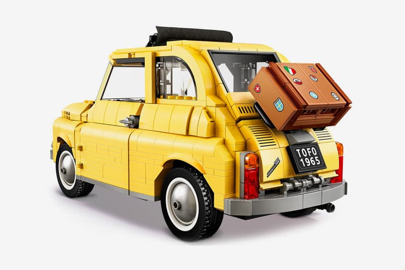 LEGO Creator Expert Fiat 500 Release cars Italian Rome Figures collectible classic automotive