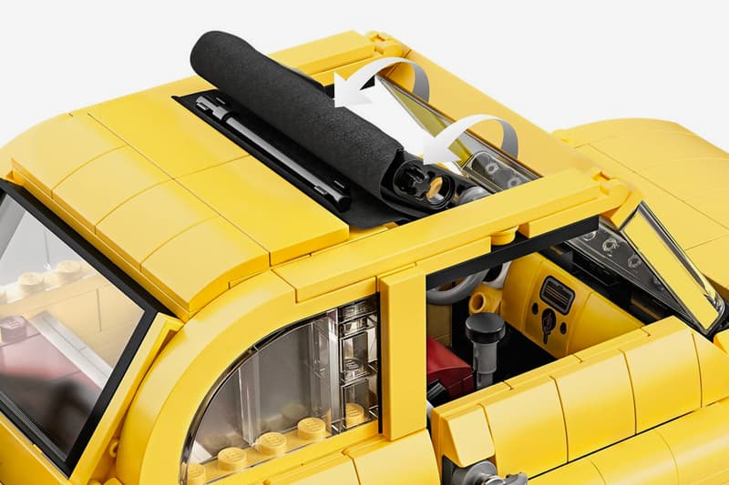 LEGO Creator Expert Fiat 500 Release cars Italian Rome Figures collectible classic automotive
