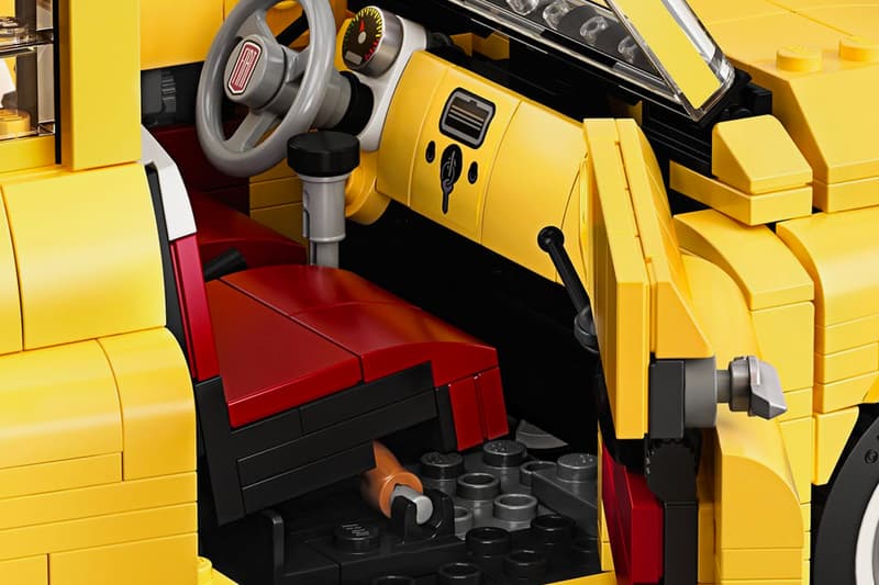 LEGO Creator Expert Fiat 500 Release cars Italian Rome Figures collectible classic automotive