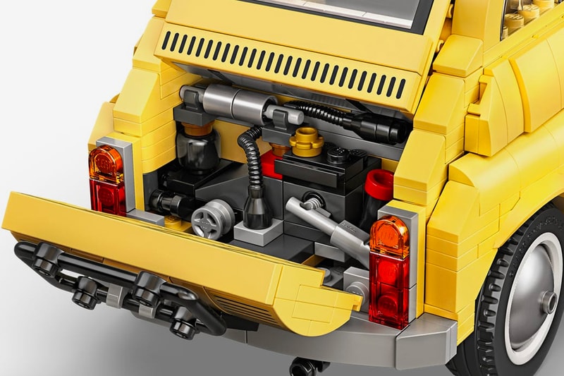 LEGO Creator Expert Fiat 500 Release cars Italian Rome Figures collectible classic automotive 