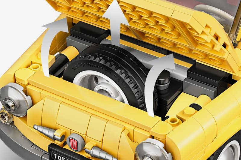 LEGO Creator Expert Fiat 500 Release cars Italian Rome Figures collectible classic automotive