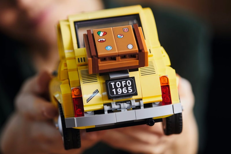 LEGO Creator Expert Fiat 500 Release cars Italian Rome Figures collectible classic automotive 