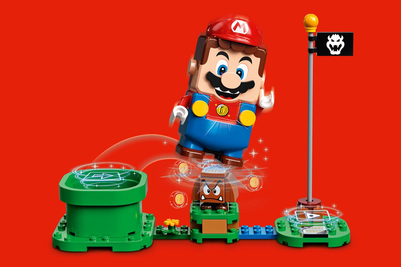 Nintendo 'Super Mario' x LEGO Kit Collaboration teaser image question block plumber release date buy figure mar10 day
