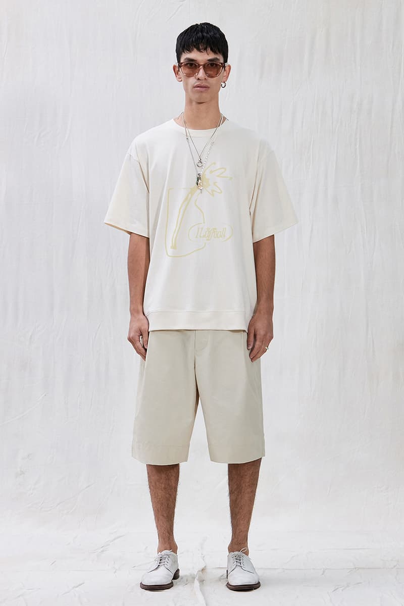 LIFUL MINIMAL GARMENTS Summer 2020 Collection "Life is Beautiful" Slogan Lookbook Menswear Korean Streetwear Label Imprint Design Graphics '90s Inspirations