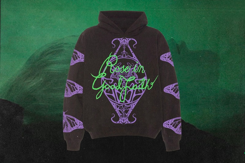 Lil Skies ROSE IN GOOD FAITH Capsule Collection Release Info Date Buy Price Hoodies T shirt Shorts