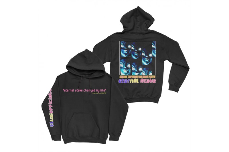 Lil Uzi Vert 'Eternal Atake' Merch, Accessories 2020 may 15 release date info buy web store sweatpants hoodie tee shirt poster black light tray album