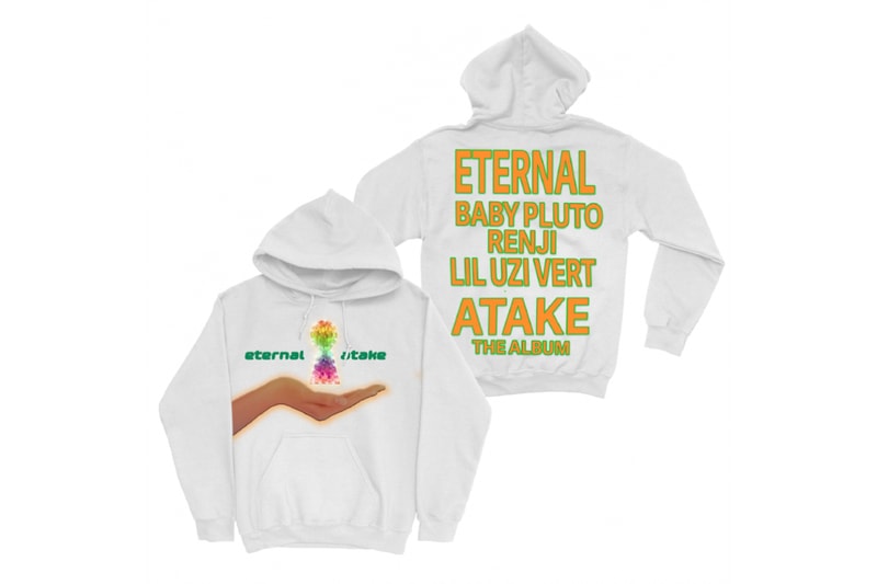 Lil Uzi Vert 'Eternal Atake' Merch, Accessories 2020 may 15 release date info buy web store sweatpants hoodie tee shirt poster black light tray album