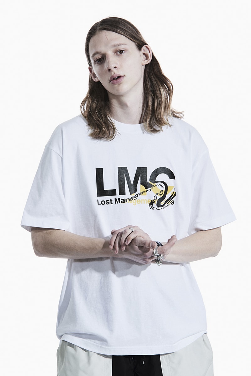 LMC Summer 2020 Lookbook collection menswear streetwear layers korean brand seoul hoodies jackets love peace t shirts graphics parka denim jeans shorts hats caps long sleeves sweaters