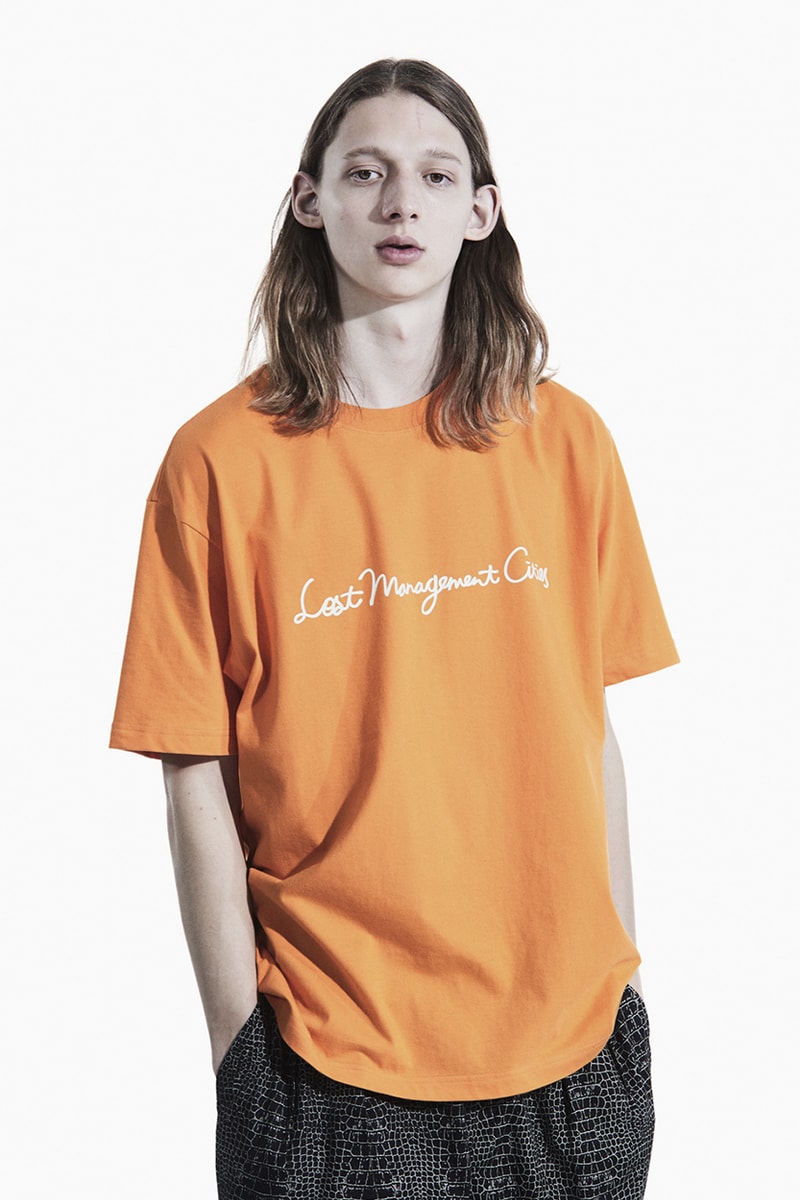 LMC Summer 2020 Lookbook collection menswear streetwear layers korean brand seoul hoodies jackets love peace t shirts graphics parka denim jeans shorts hats caps long sleeves sweaters