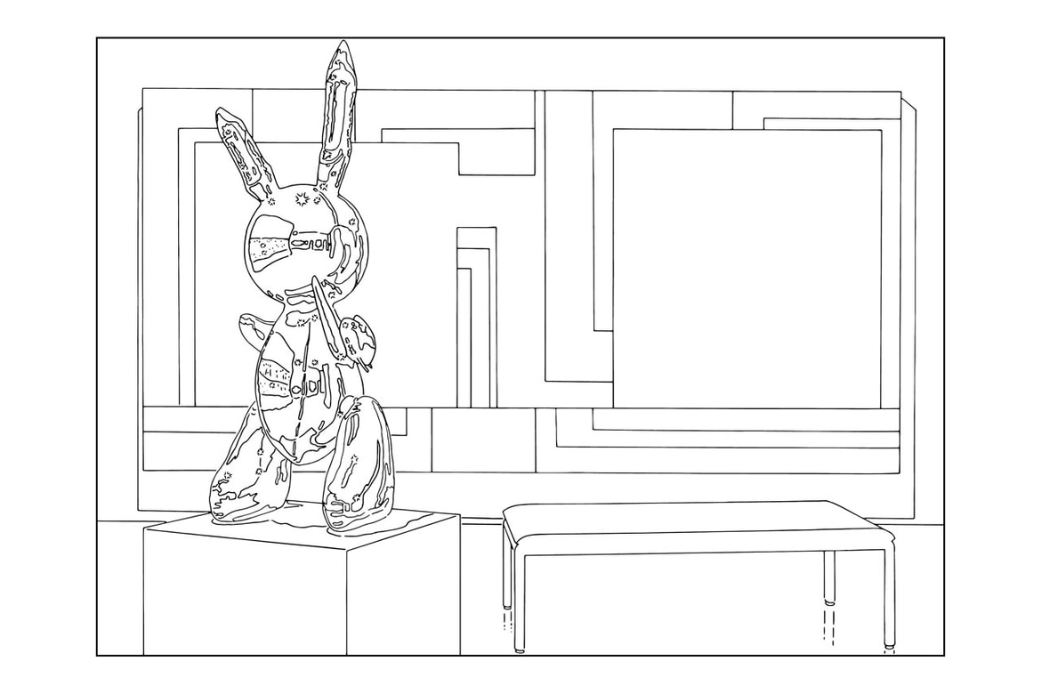 Moma Releases Louise Lawler Coloring Pages Hypebeast