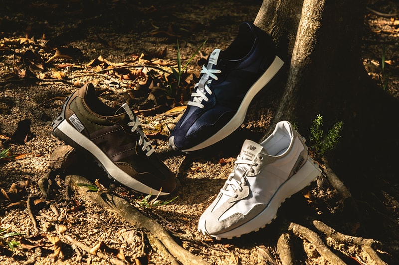 MADNESS Shawn Yue New Balance 327 closer look release information buy cop purchase details news black white beige khaki grey navy price stockists shipping