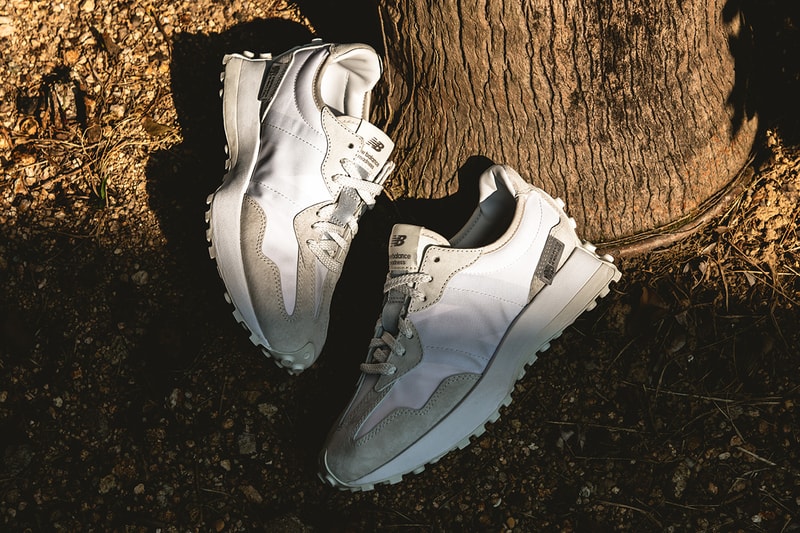 MADNESS Shawn Yue New Balance 327 closer look release information buy cop purchase details news black white beige khaki grey navy price stockists shipping