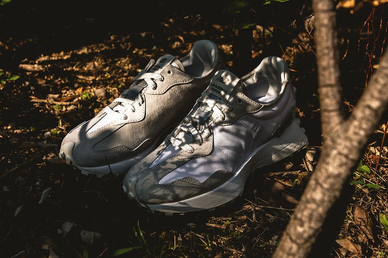 MADNESS Shawn Yue New Balance 327 closer look release information buy cop purchase details news black white beige khaki grey navy price stockists shipping