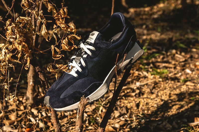 MADNESS Shawn Yue New Balance 327 closer look release information buy cop purchase details news black white beige khaki grey navy price stockists shipping
