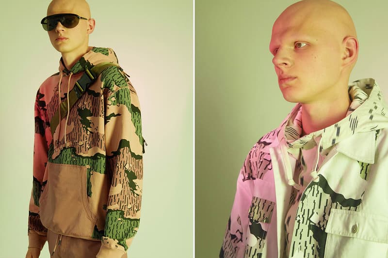 maharishi Neo Rain and Desert Rain DPM Collection Vietnam DBDU Rain military camouflage jackets overshirts lookbooks