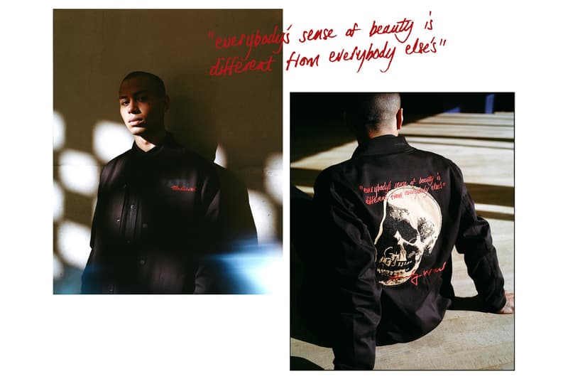 Andy Warhol x maharishi Tate Modern Shop Apparel Skull Stadium Jacket Trousers 'Skull'Series