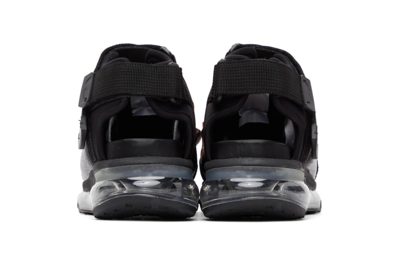 Maison Mihara Yasuhiro Half Sandals Black gray orange sneakers footwear shoes menswear streetwear runner trainers spring summer 2020 collection kicks japanese brand straps