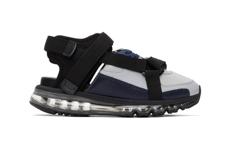 Maison Mihara Yasuhiro Half Sandals Black gray orange sneakers footwear shoes menswear streetwear runner trainers spring summer 2020 collection kicks japanese brand straps