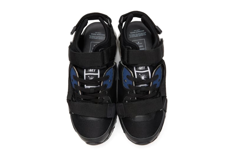 Maison Mihara Yasuhiro Half Sandals Black gray orange sneakers footwear shoes menswear streetwear runner trainers spring summer 2020 collection kicks japanese brand straps