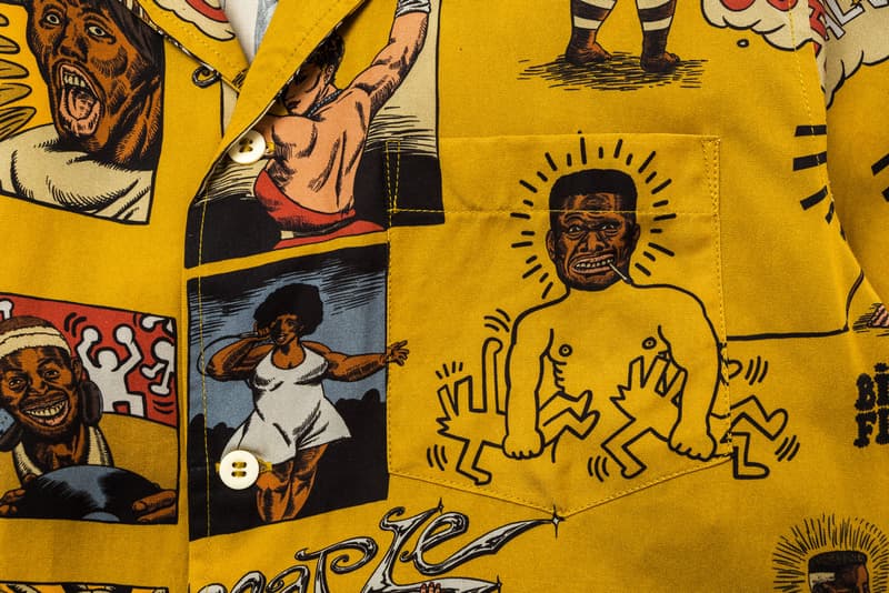 Elhaus MAPLE Hawaiian Shirt Silver Whistle jewelry menswear streetwear spring summer 2020 capsule collection accessories warm weather robert crumb prints artistic style 925