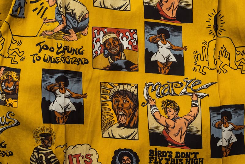 Elhaus MAPLE Hawaiian Shirt Silver Whistle jewelry menswear streetwear spring summer 2020 capsule collection accessories warm weather robert crumb prints artistic style 925
