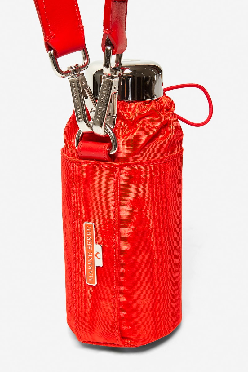 Marine Serre Red Moiré Bottle Holder Release Info Buy Price Aluminium