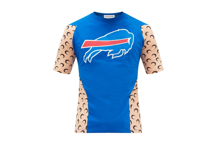 Marine Serre Crafts Upcycled Printed Jersey T-Shirt