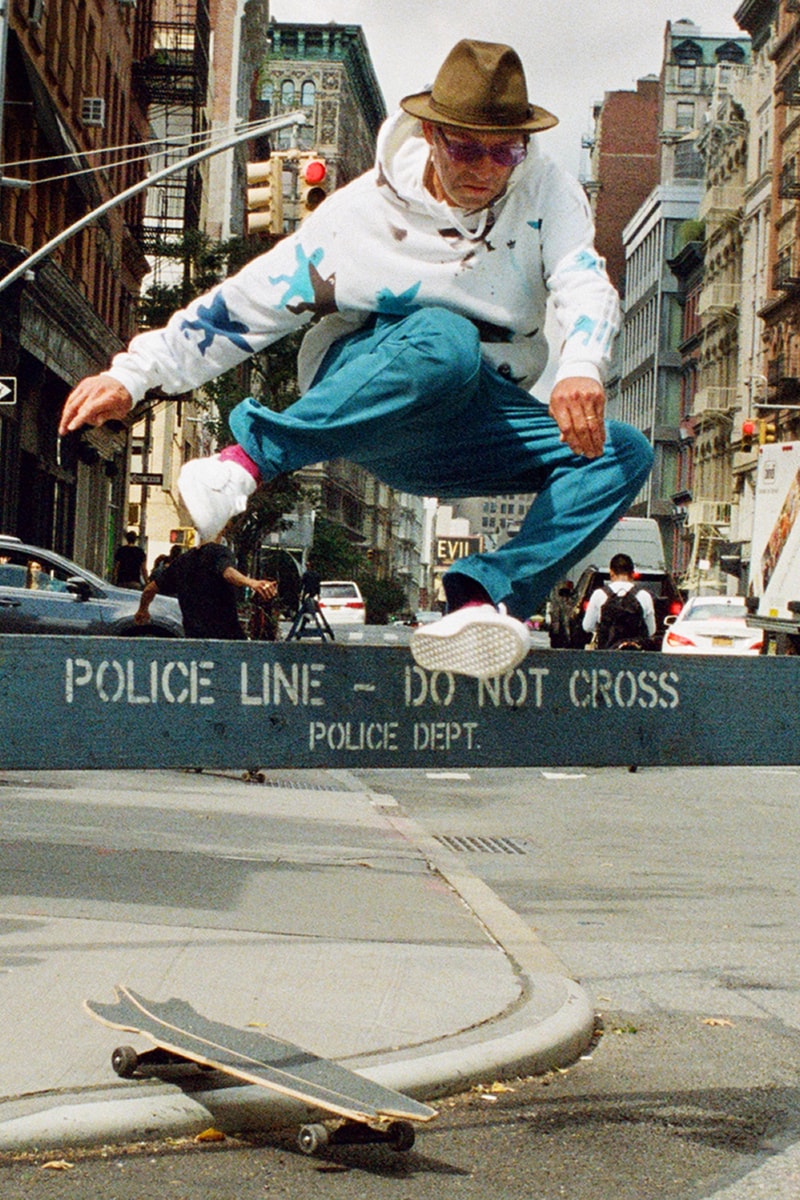 Mark Gonzales x adidas Skateboarding "Shmoofoil" Collection Signature Line Superstar News Collaboration Apparel Sweaters Hoodies T-Shirts Swetapants Footwear Lookbook Release Information Gonz Quentin De Briey