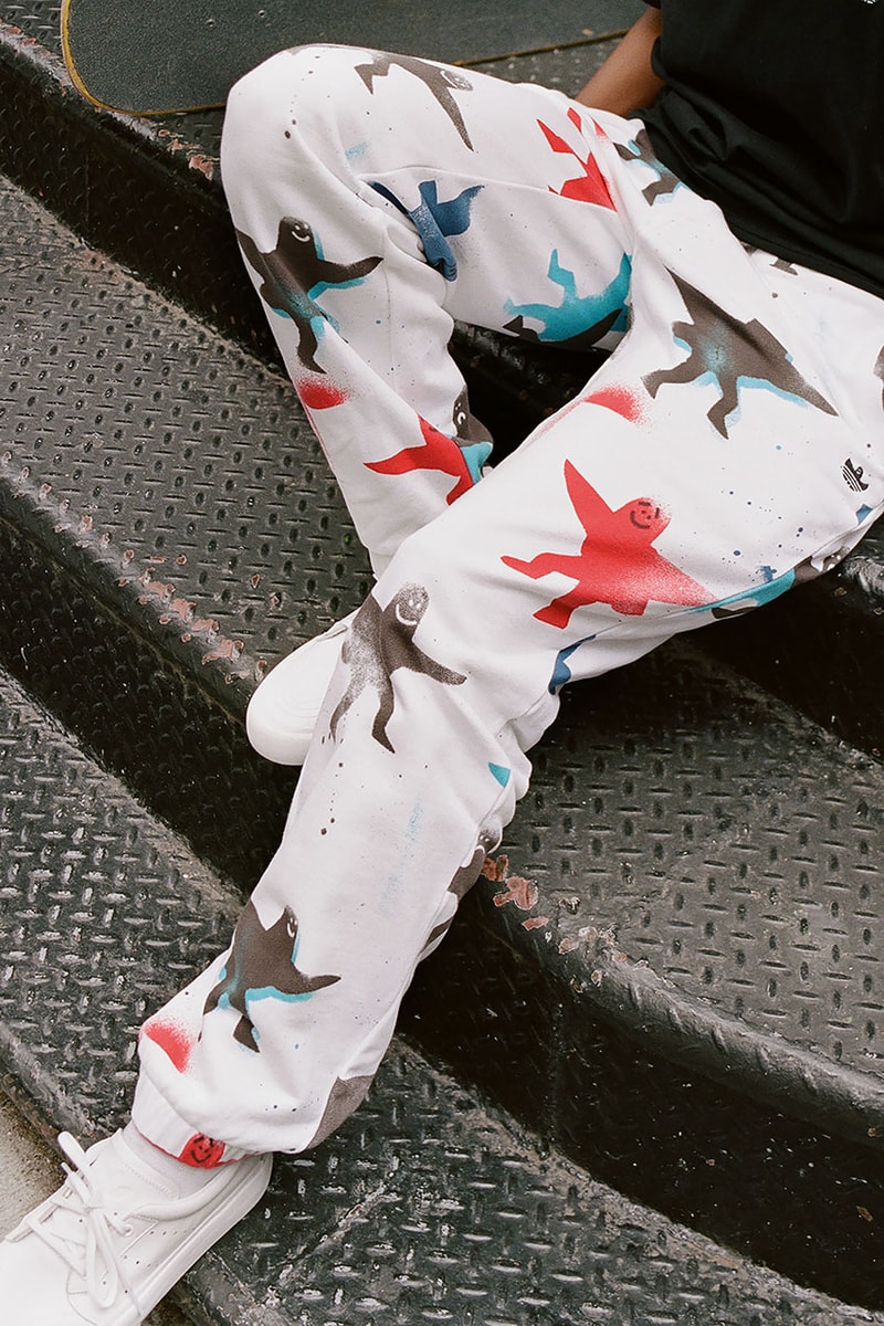 Mark Gonzales x adidas Skateboarding "Shmoofoil" Collection Signature Line Superstar News Collaboration Apparel Sweaters Hoodies T-Shirts Swetapants Footwear Lookbook Release Information Gonz Quentin De Briey